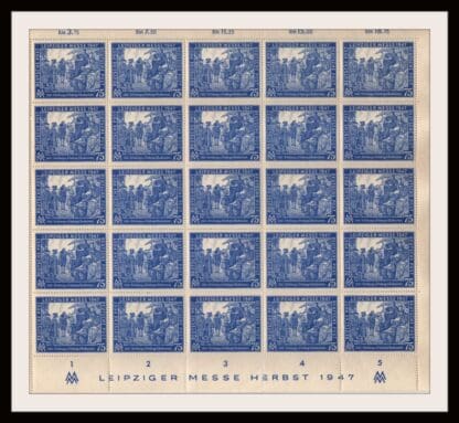 Germany Scott # 581 Mint Never Hinged Sheet