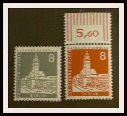 Germany Scott # 9N124-9N125 Mint Never Hinged