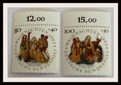 Germany Scott # B756-B757 Mint Never Hinged