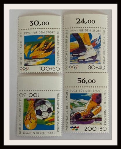 Germany Scott # B758-B761 Mint Never Hinged