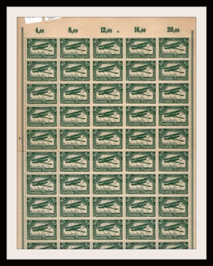 Germany Scott # C1 Mint Never Hinged Sheet