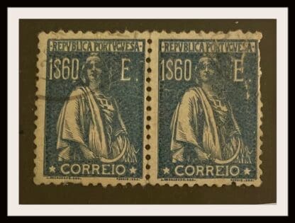 Portugal Scott 298N Used Pair