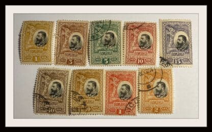 Romania Scott 186-190/192-195 Mint & Used