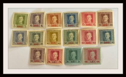 Romania Scott 1N19-1N34 Mint Hinged