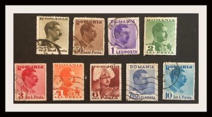 Romania Scott # 446-49/450/452/453/454/456 Used