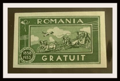 Romania Scott Cinderella Stamp Mint Hinged