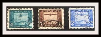 Romania Scott # RA16-RA18 Used