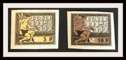 Russia Scott # 211-212 Mint Hinged