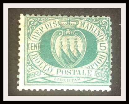 San Marino Scott # 1 Mint Hinged