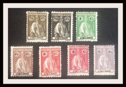 St. Thomas & Prince Islands  Scott # 24-218/222/225 Mint Hinged