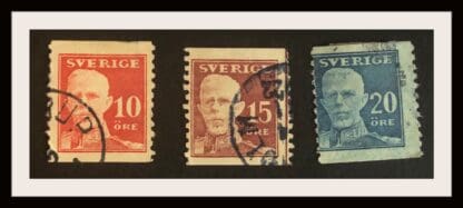 Sweden Scott #139-141 Used