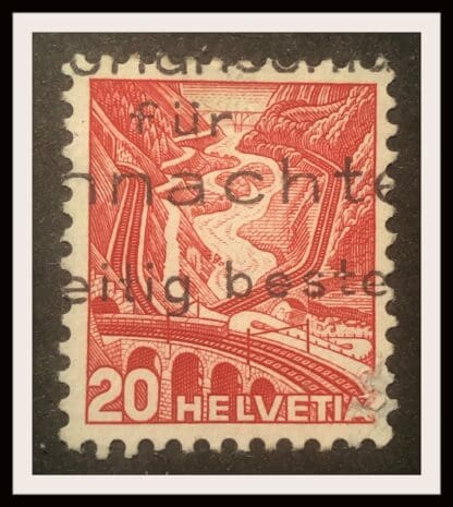 Switzerland Scott # 232c Used