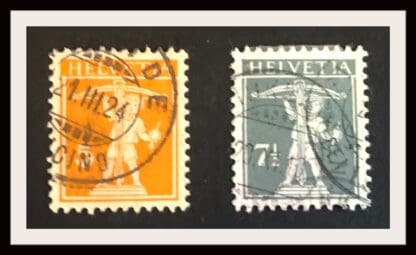 Switzerland Scott # 158/162 Used