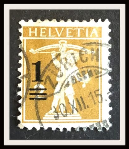 Switzerland Scott # 186 Used