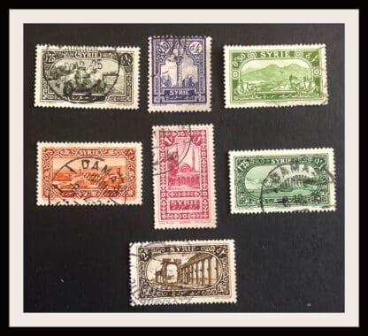 Syria Scott # 173-180 Used