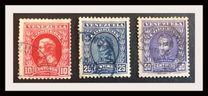 Venezuela Scott # 251/253-254 Used