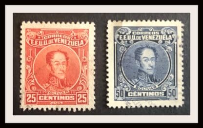 Venezuela Scott # 277/280 Used