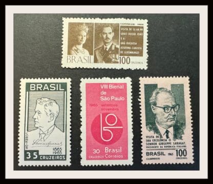 Brazil 1008-1011 Mint Hinged