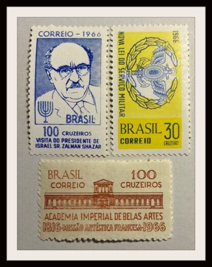 Brazil 1021-1023 Mint Hinged