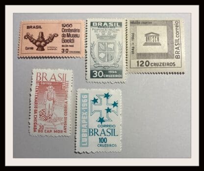 Brazil 1025-1029 Mint Hinged