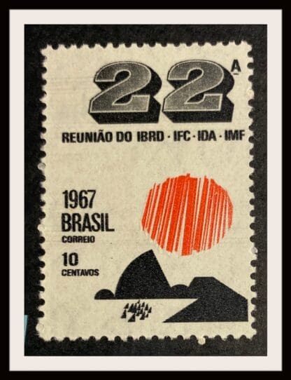 Brazil Scott # 1058 Mint Hinged