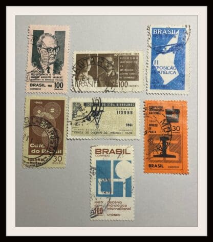 Brazil 1010-1012/1015-1017/1020 Used