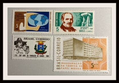 Brazil Scott # 1117-1120 Mint Hinged