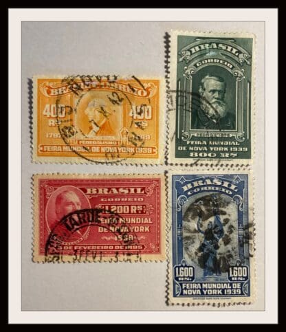 Brazil Scott # 480-483 Used