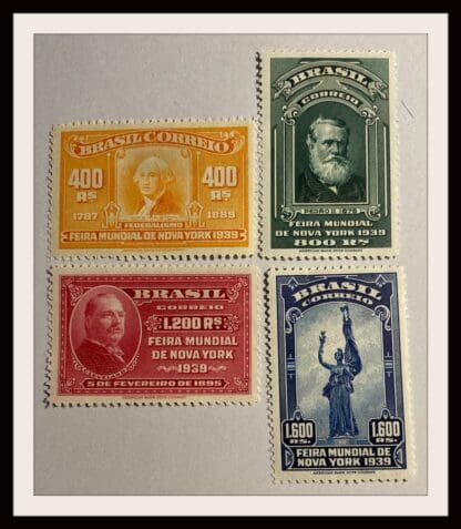 Brazil Scott # 480-483 Mint Hinged