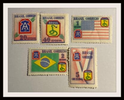 Brazil Scott # 635-639 Mint Hinged