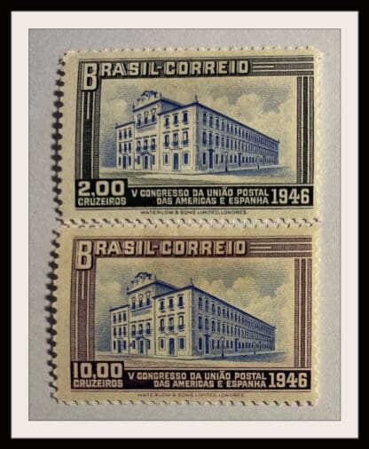 Brazil Scott # 644/646 Mint Hinged