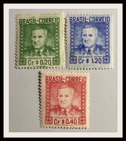 Brazil Scott # 674-676 Mint Hinged