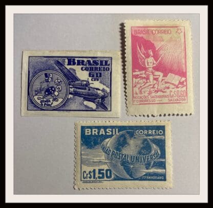 Brazil Scott # 689-691 Mint Hinged