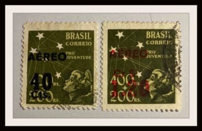 Brazil Scott # C55-C56 Used