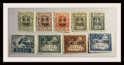 Eastern Silesia Scott # 41-50 Mint Hinged