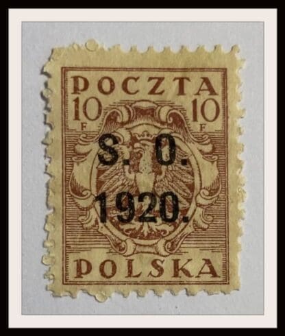 Eastern Silesia Scott # 42 Mint Hinged