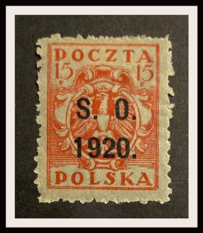 Eastern Silesia Scott # 43 Mint Hinged