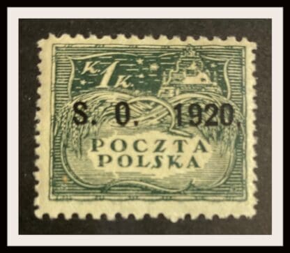 Eastern Silesia Scott # 46 Mint Hinged