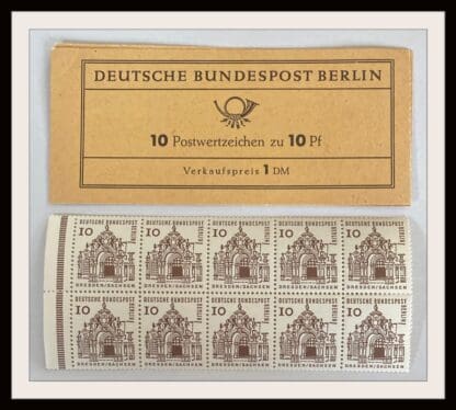 Germany Scott # 827 Booklet Mint Never Hinged