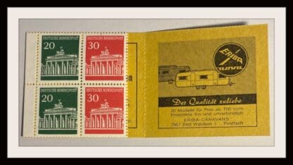 Germany Scott # 953b Mint Never Hinged Booklet Panes