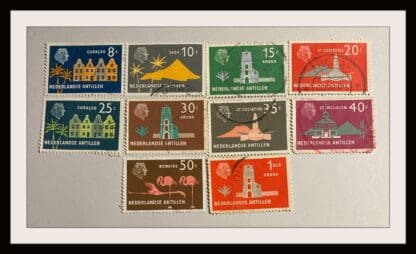 Netherlands Antilles Scott # 244-254 Used