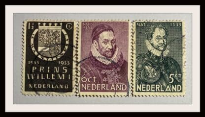 Netherland Scott # 196-198 Used