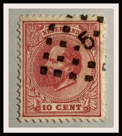 Netherlands Scott # 25 Used