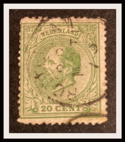 Netherlands Scott # 28 Used