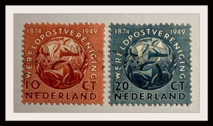 Netherland Scott #323-324 Used