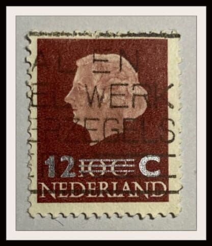 Netherland Scott #374 Used