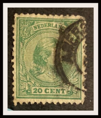 Netherlands Scott #46 Used