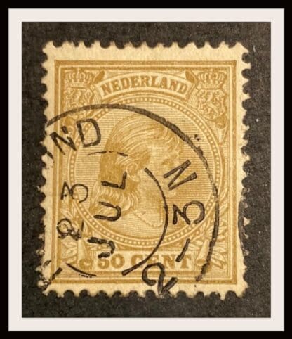 Netherlands Scott #49a Used