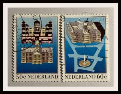 Netherlands Scott #647-648 Used