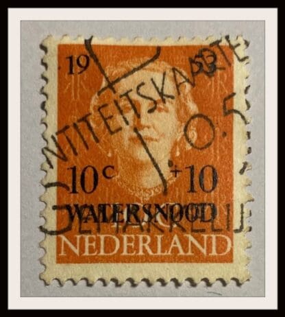 Netherland Scott #B248 Used